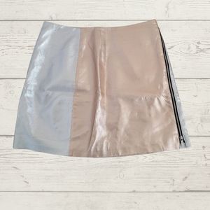 French Connection Metallic Skirt Size 6